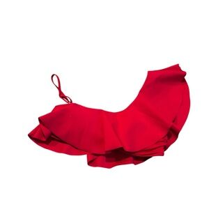ZINGARA lipstick red bikini top